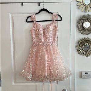 Elegant Pink Kids Dress